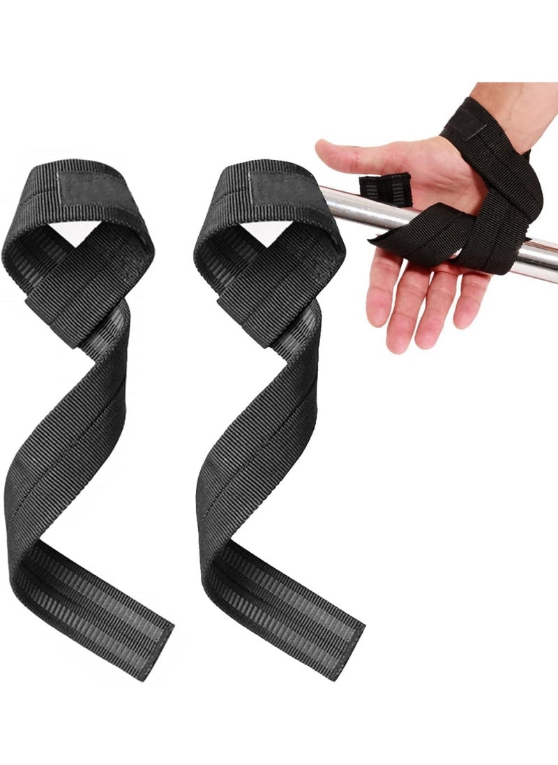 Generic Weight Lifting Straps Pair Gym Wrist Support Accessories for Men and Women Wrist Support Belt for Deadlifting, Weight Lifting Straps for Gym Grip Weightlifting, Weightlifting Belt  - Image 2