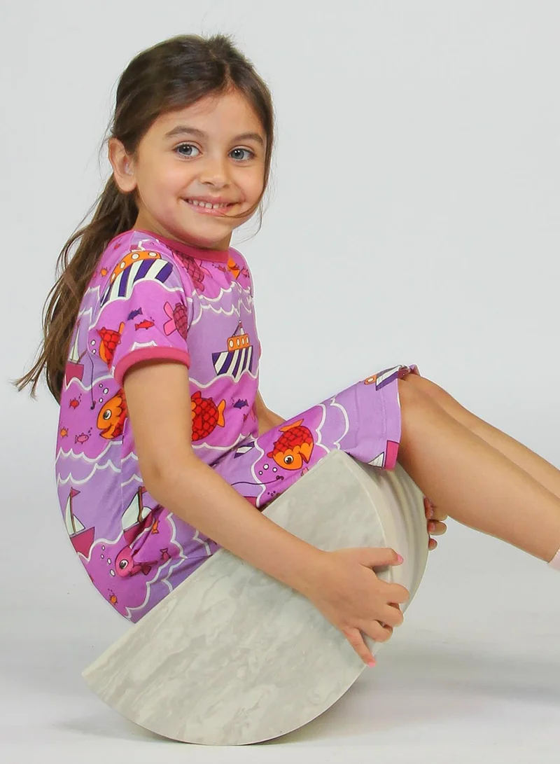 Småfolk Printed Knit Dress