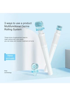 3 in 1 Derma Roller Mesotherapy 49 Needles, 64 Needles, 112 Head Microneedles for Skin Treatment, Collagen Stimulation, Anti-motor Acne and Shrinkage Face Lift - 0.25mm - pzsku/ZE5AF1365B27FC8AF4E33Z/45/_/1724818532/bbe4e09f-4030-42ae-915c-5997b7733cb5