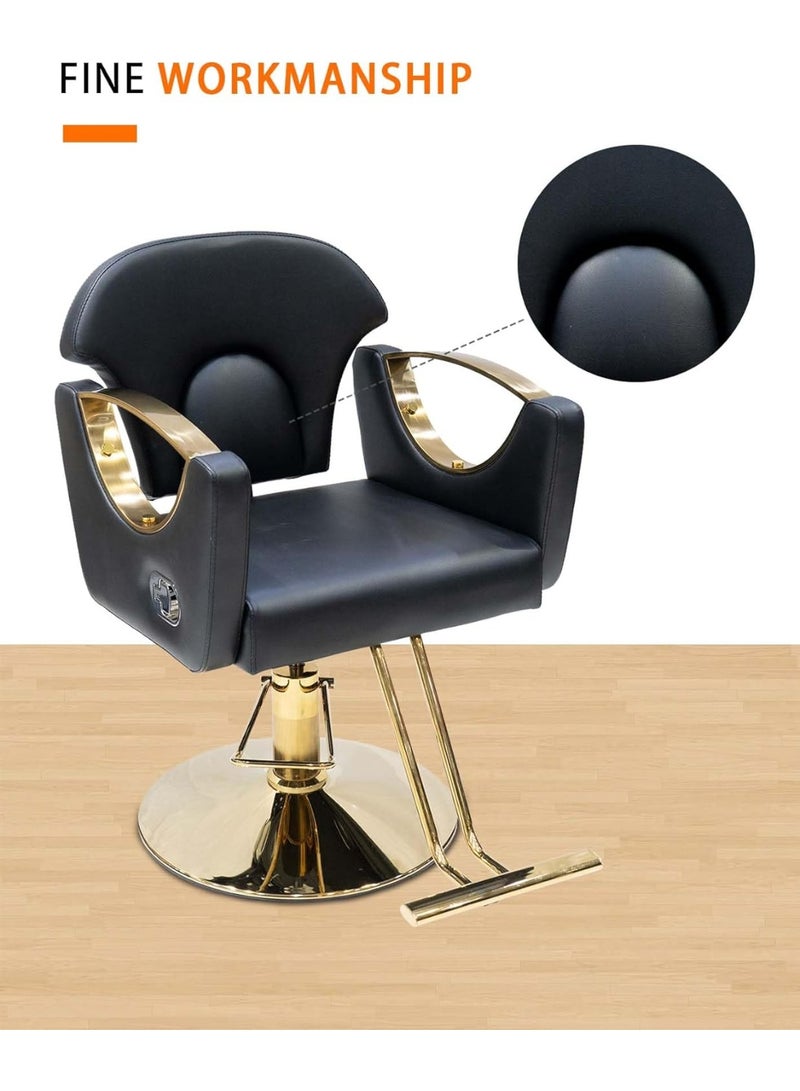 Meishida Ladies Salon Chair Reclining Swivel & Hydraulic Chair Heavy Duty Hair Styling Chair for Beauty Salon, Spa Equipment  - Image 5