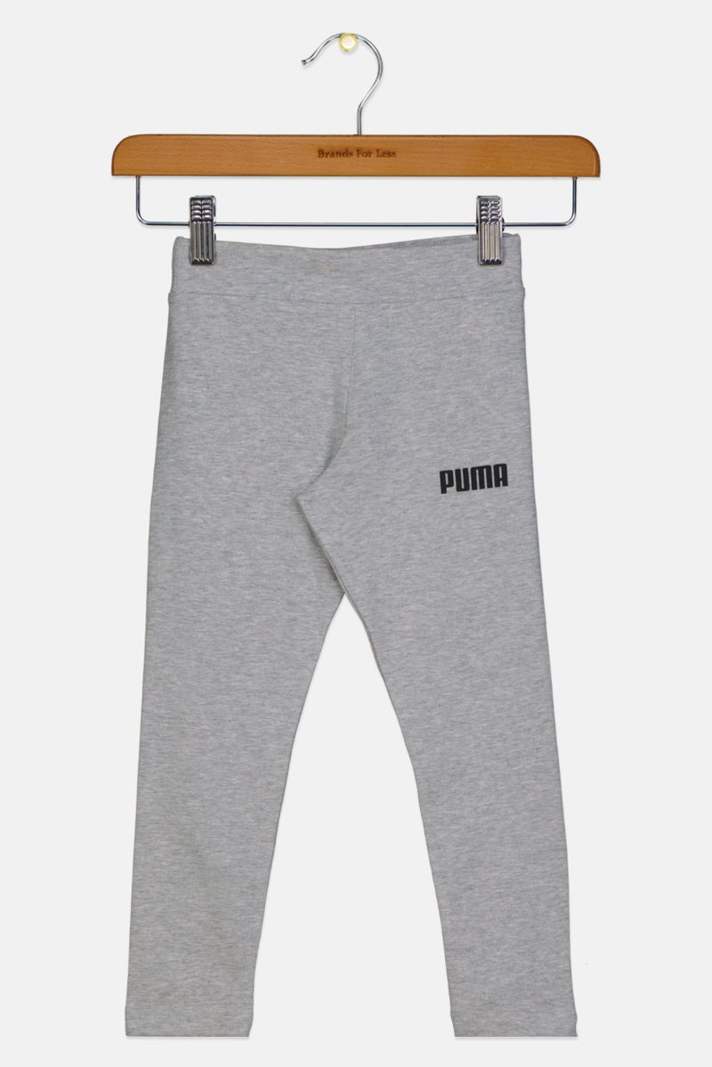 PUMA Kids Girl Sportswear Fit Outdoor Leggings, Grey - Image 1