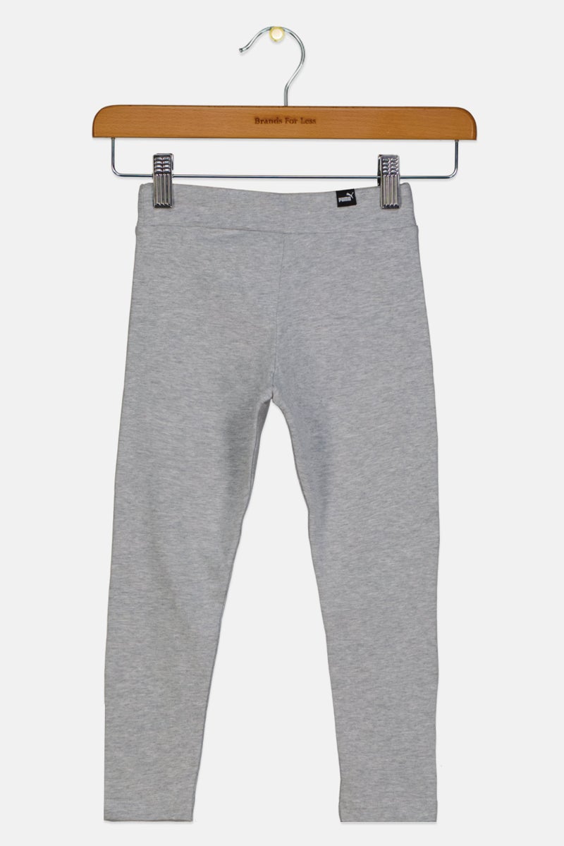 PUMA Kids Girl Sportswear Fit Outdoor Leggings, Grey - Image 2
