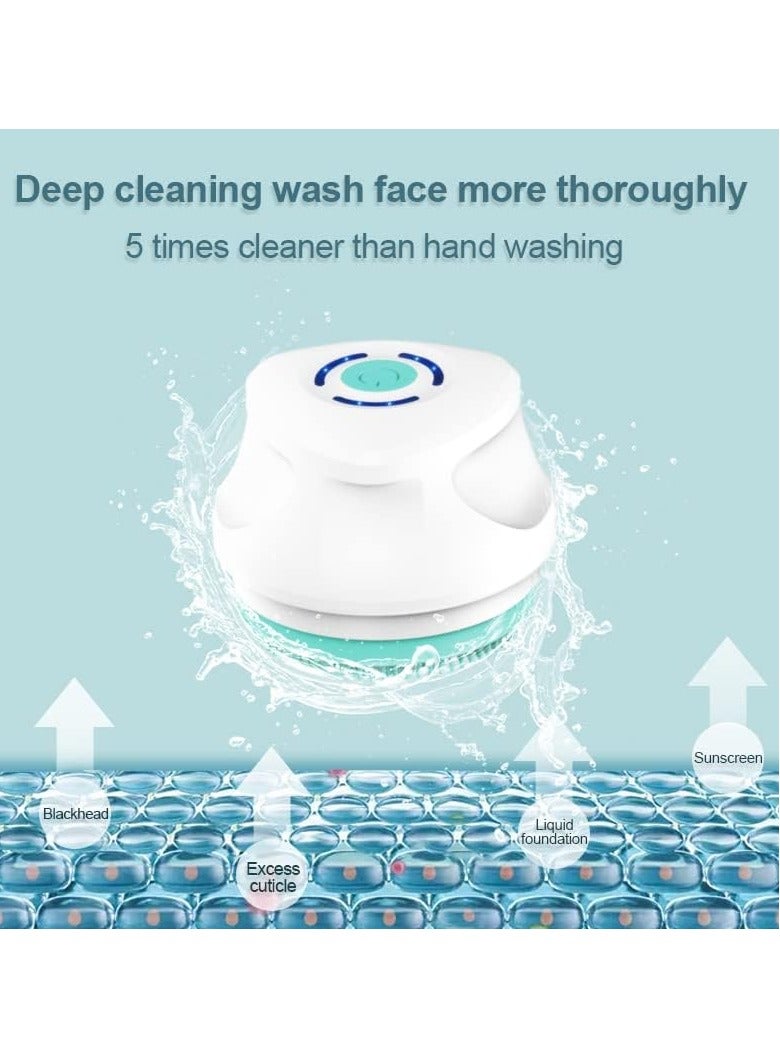 Electric Body Brush, Long Handle Rechargeable Rotating Facial Brush, Deep Cleaning for Shower, Ideal for Women - Image 5