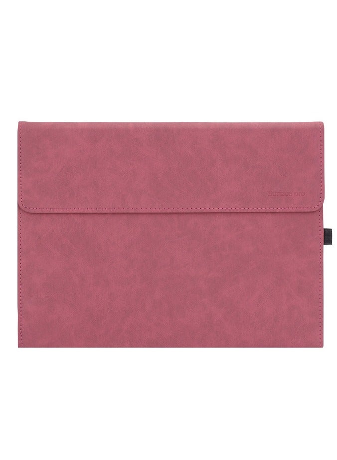 عام غطاء واقي متوافق مع سيرفيس برو 11 (2024) لوحي 13 إنش - غطاء فوليو قابل للطي مقاوم للصدمات، غطاء أعمال مع حامل قلم - Image 1