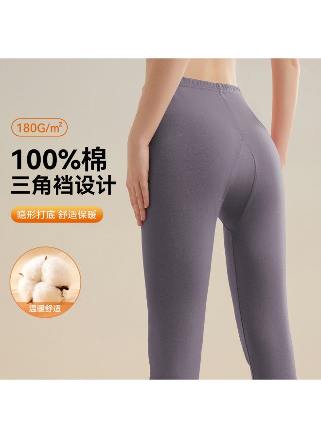 Fenton Antibacterial Comfort Warmthwomen's Cotton Pants Slim-fit Thermal Underwear Autumn/winter Warm Pants - Image 2