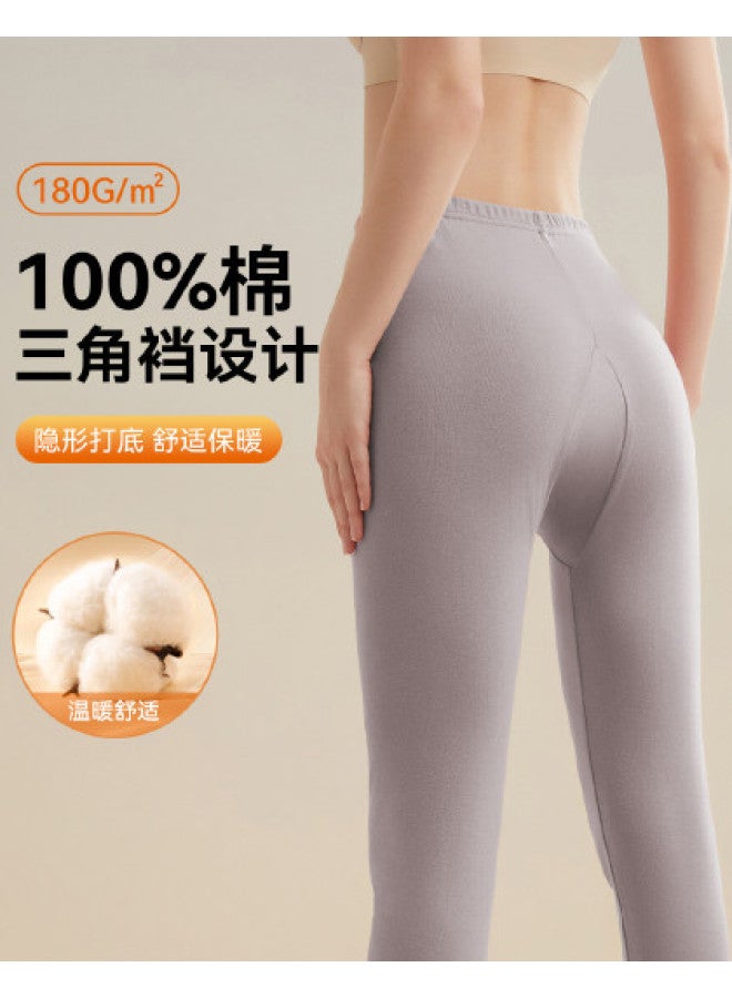 Fenton Antibacterial Comfort Warmthwomen's Cotton Pants Slim-fit Thermal Underwear Autumn/winter Warm Pants - Image 1