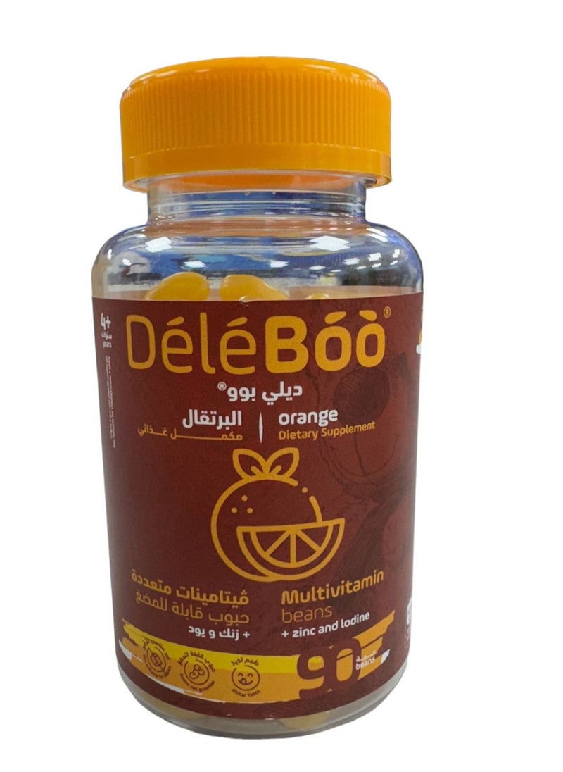 DéléBoo Orange Flavored Dietary Supplement With Zinc And Iodine To Support Children's Growth And Adult Nutrition  - Image 5