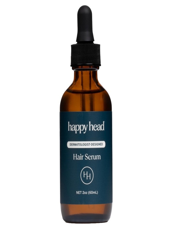 Happy Head Hair Regrowth Serum - Leave-In Scalp & Hair Treatment with Procapil®, Biotin & Rosemary - Lightweight Formula - 2oz - Image 1