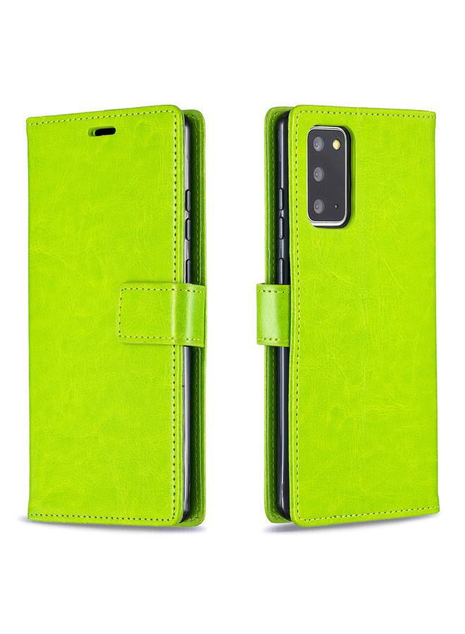 S-TOP Case For Samsung Galaxy A32 5G Crazy Horse Texture Horizontal Flip Leather Case with Holder & Card Slots & Wallet & Photo Frame - Image 1