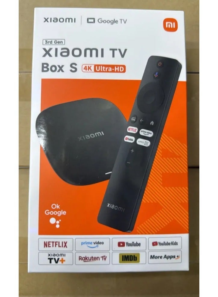 4K Ultra HD Android TV Box (3rd Gen) – Smart Streaming Media Player with Google Assistant Remote, Dolby Audio, HDR Support, Dual-Band Wi-Fi, Bluetooth, USB & HDMI Connectivity – Smooth Performance & Voice Control – Latest Version