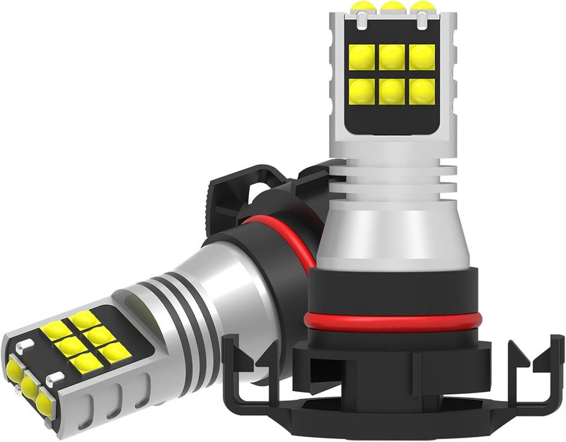 AUTOGINE مصابيح ضباب LED AUTOGINE 2504 PSX24W - Image 1