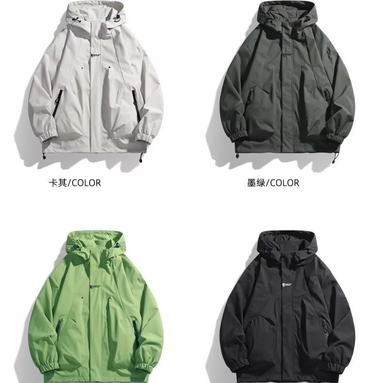 Outdoor Charge Clothes Men'S Jacket Coat American-Style Functional Thin Windproof Waterproof Sports Fishing Mountaineering Suit - Image 2