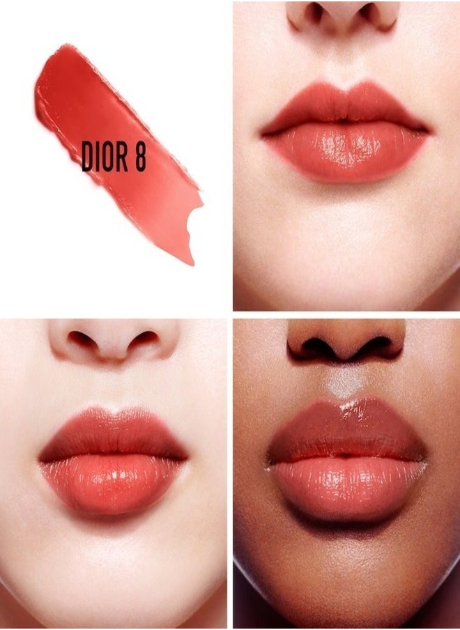 Dior Addict - Dior Addict Lip Glow Balm - Shade 8 - brick red, 3.2g | Hydrating Lip Balm with Color Reviver Technology - Image 1