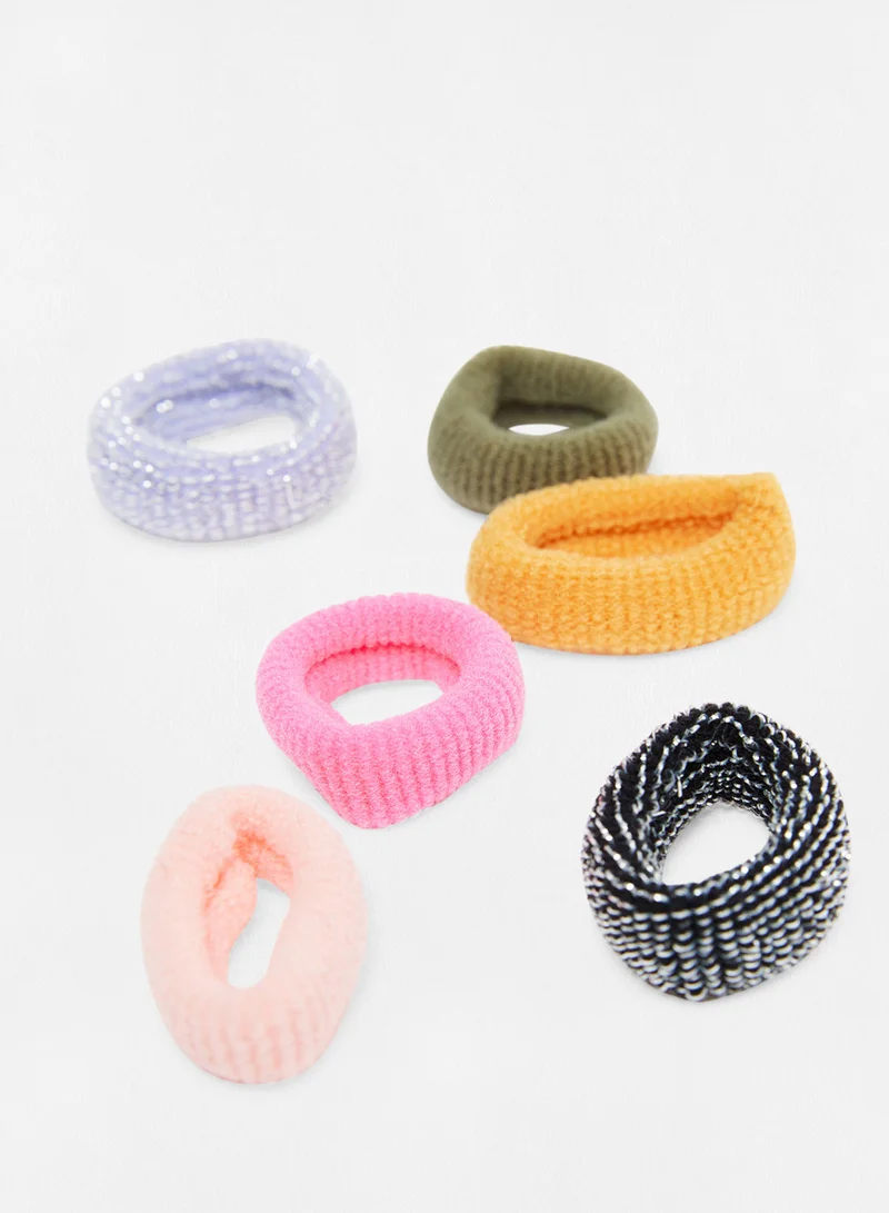 PIECES Assorted Hair Tie Set