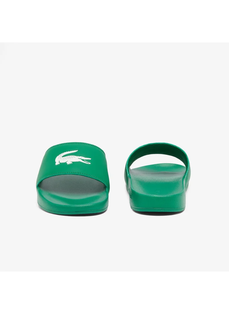 LACOSTE Serve Slide 0.0 Single Strap Logo Detailed Slides