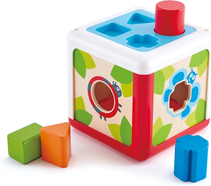 هيب S Sorting Box | Wooden Animal S Sorter, Color & S Recognition Toy for Toddlers, Educational Fine Motor Skills Development, Ages 12 Months+ - Image 1