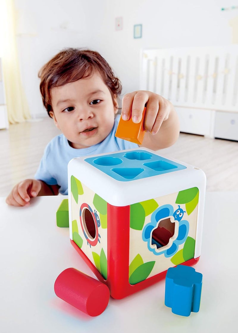 هيب S Sorting Box | Wooden Animal S Sorter, Color & S Recognition Toy for Toddlers, Educational Fine Motor Skills Development, Ages 12 Months+ - Image 2