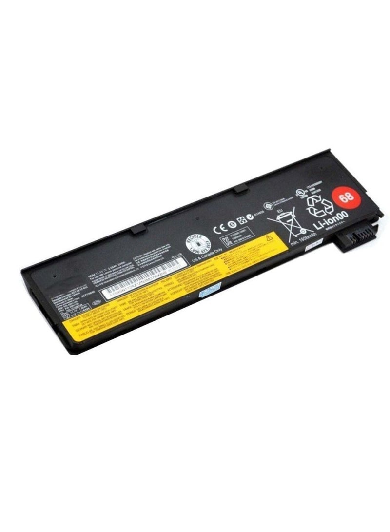 بطارية بديلة لكمبيوتر محمول من نوع IBM LenovoThinkPad X240/45N1125/45N1126 أسود