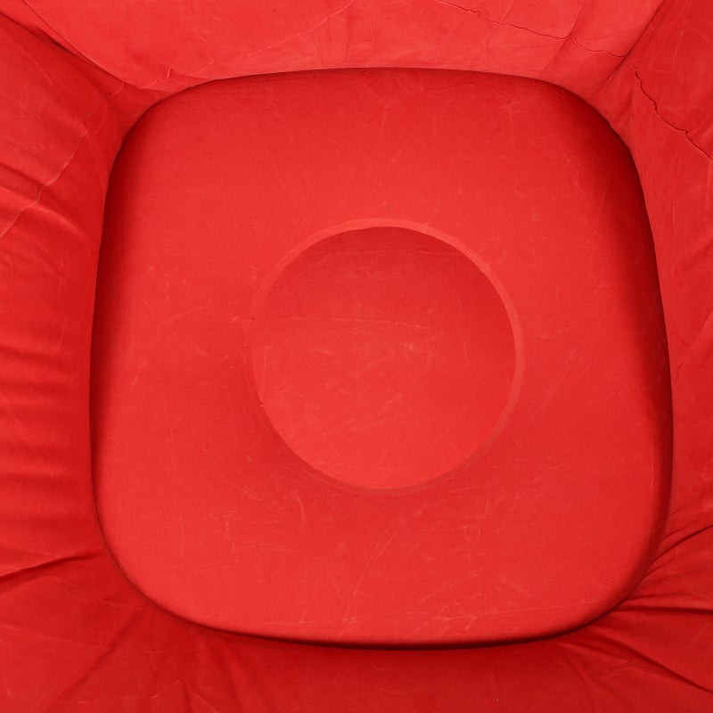 2pcs Bean Bag Chairs for Adults Inflatable Chairs with Electric Air Pump,Blow up Couch Folding Inflatable Couch Lazy Sofa for Reading Living Room Rosy - Image 2