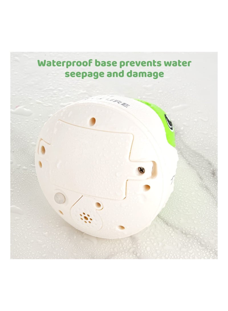 واي آند دي Baby Bath Toys, Dinosaur Automatic Water Spray Toys for Infants 6-12 Months, Light Up Sprinkler, Toddler, Fountain Bathtub Kids Bathroom Gift Pool Swimming - Image 3