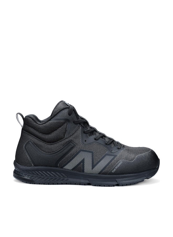 New Balance Evolve ESD Safety Shoes for Men Non Slip Composite Toe Static Dissipative Electrical Hazard Black Mid
