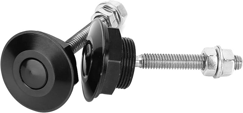 Car Hood Pin Quick Release Bonnet Lock, 2Pcs Universal Car Hook Pins Bumper Clip Latches, 0.9in/1.3in Lock Clip Push Button Bonnet Kit, Low Profile Hood Pins (32mm) - Image 5