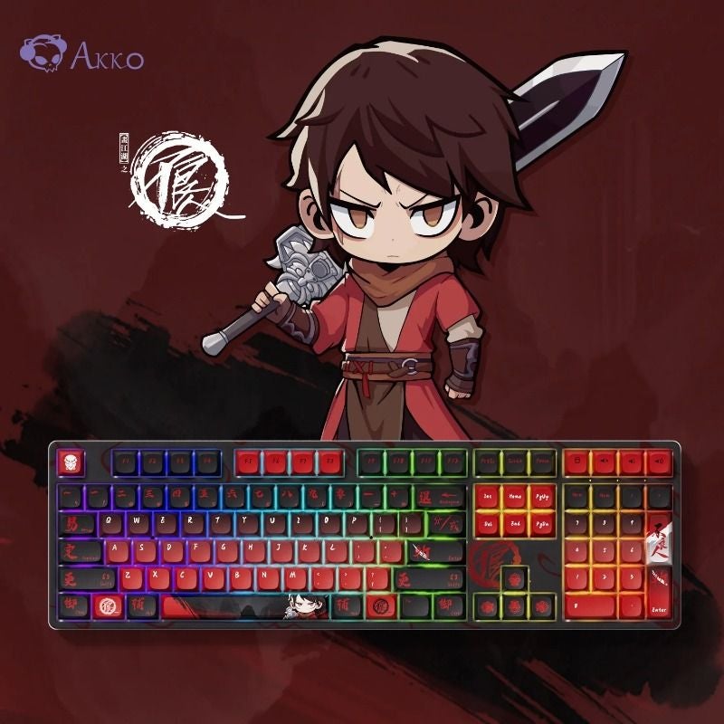Akko 5108b Plus Mechanical Keyboard, Full Size 108 Keys, Hot-Swappable Rgb, AKA Profile, Tri-Mode, Degenerate - Image 3
