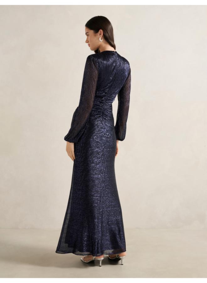 forever new Kristen Long Sleeve Plisse Maxi - Image 2