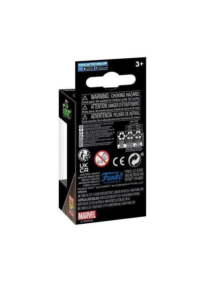 Funko - Pop! Keychain: Marvel I Am Groot Groot With Cheese Puffs - Image 1