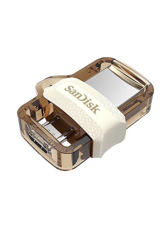 Ultra Dual Drive 64GB, USB 3.0 OTG Flash Drive - (Gold Edition) SDDD3-064G-G46GW - Image 2