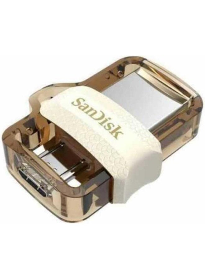 Ultra Dual Drive 64GB, USB 3.0 OTG Flash Drive - (Gold Edition) SDDD3-064G-G46GW - Image 3