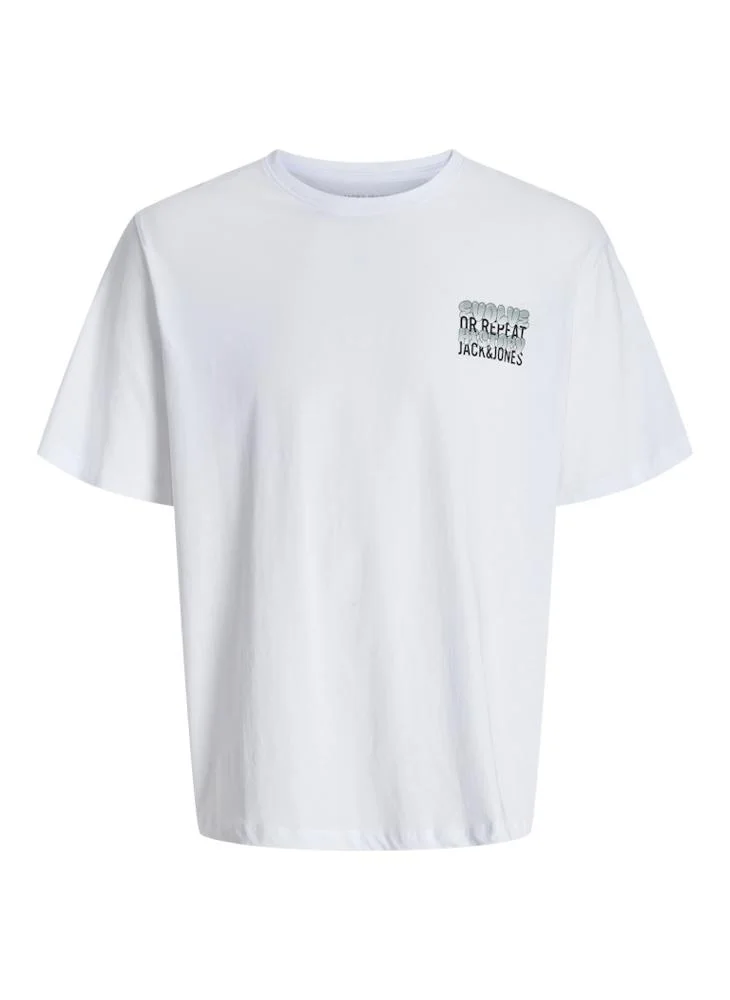 JACK & JONES Back Print Regular Fit T-Shirt