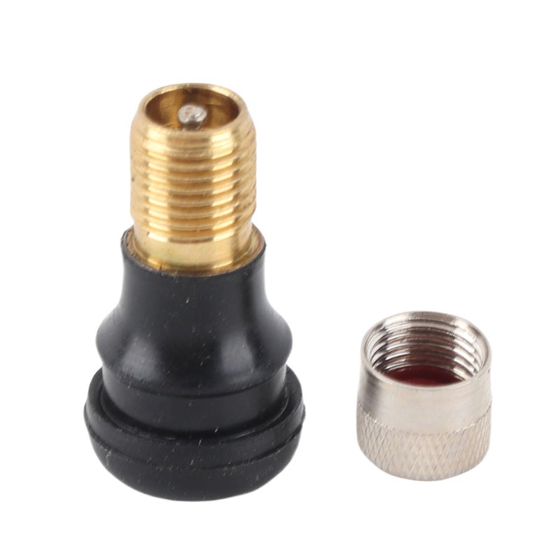 Universal Electric Scooter Tubeless Valve Metal Rubber Construction 2cm Length Strong Sealing - Image 2