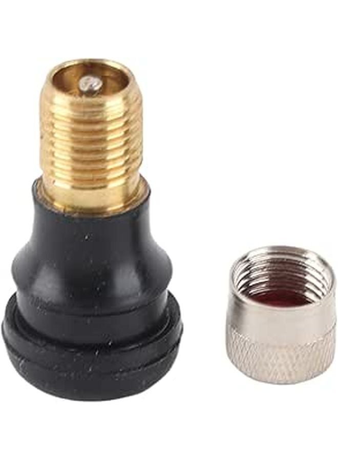 Universal Electric Scooter Tubeless Valve Metal Rubber Construction 2cm Length Strong Sealing - Image 1