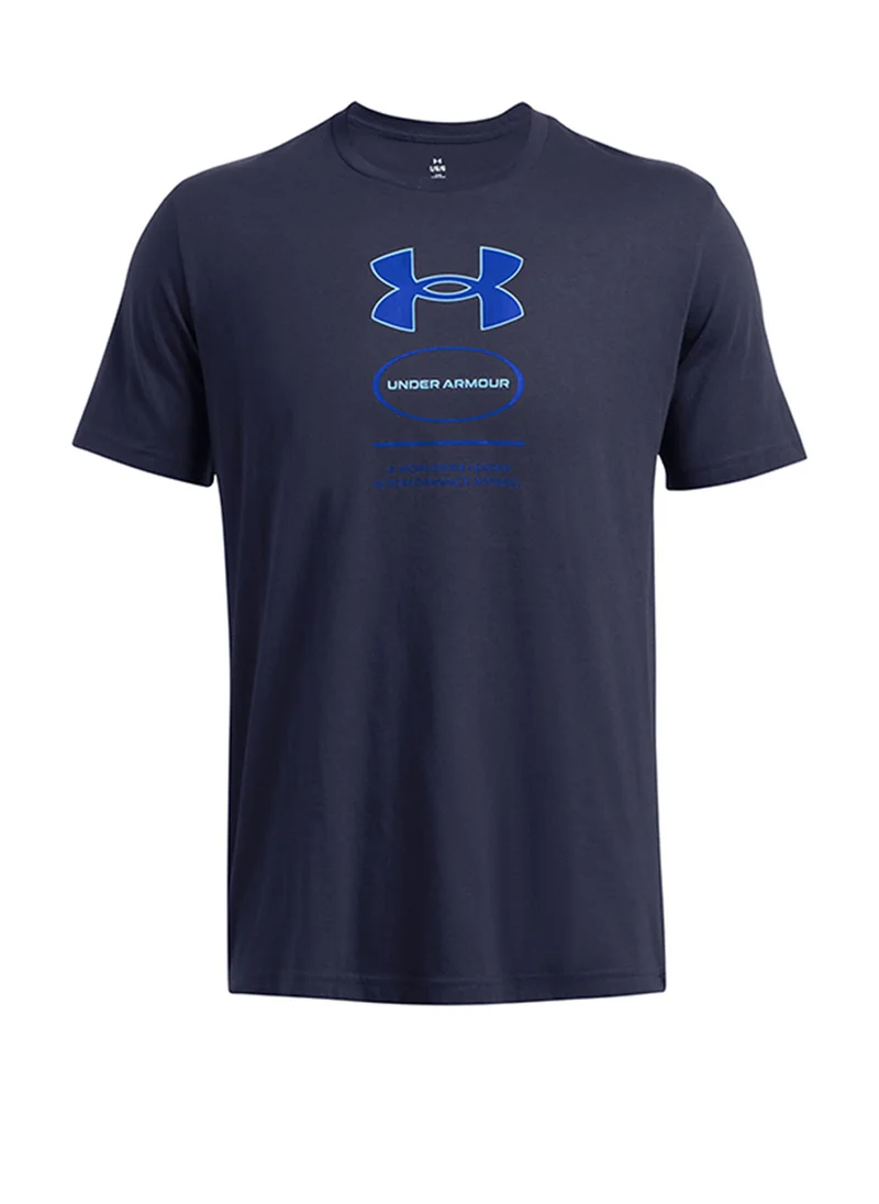 UNDER ARMOUR Branded Gel Stack Logo T-shirt