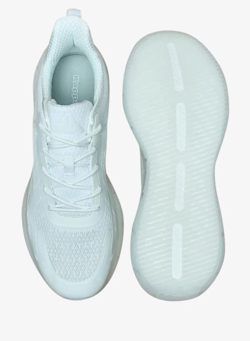 Kappa WHITE Men's Lightweight Sports Shoes with Lace-Up Closure for Men | Best Price UAE