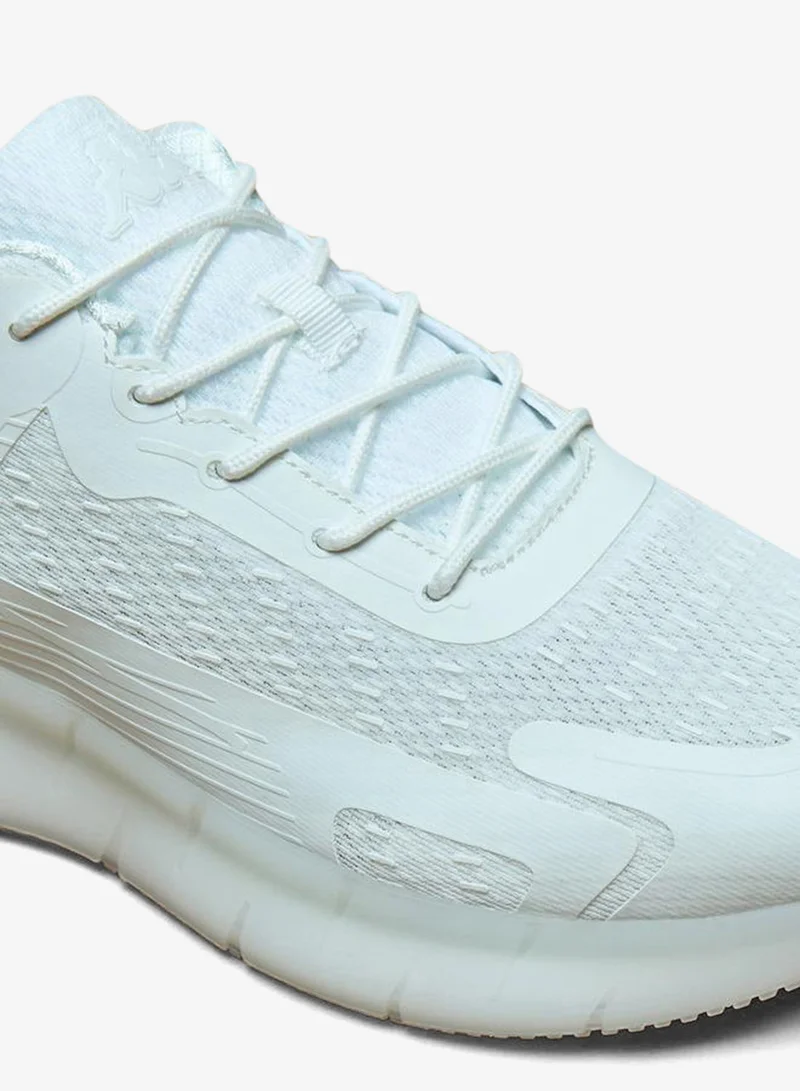 Kappa WHITE Men's Lightweight Sports Shoes with Lace-Up Closure for Men | Best Price UAE