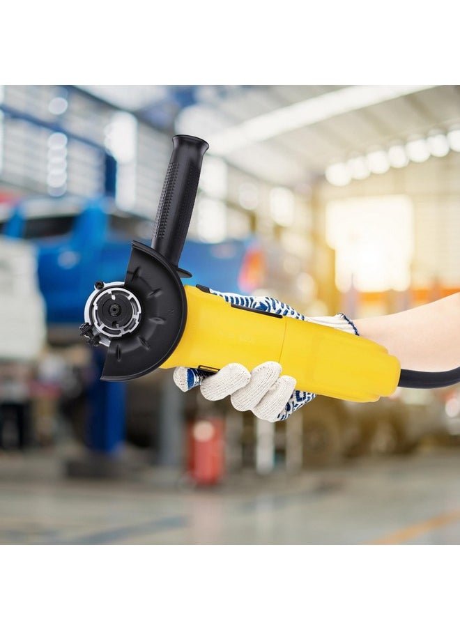 DEWALT - DEWALT DW802-IN, 850W, 4'' (100mm) Heavy Duty Angle Grinder Engineered For Heavy Duty Applications with Spindle Lock and Slide switch, 2 Year Warranty (SIDE HANDLE INCLUDED) - Image 1
