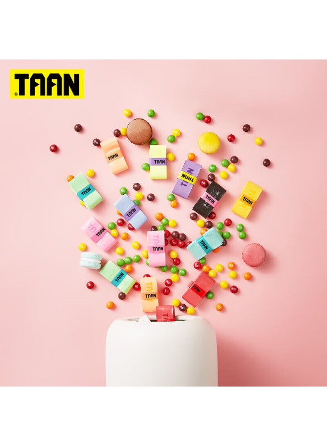 Taan شريط قبضة مضرب الريشة الطائرة، ماص للعرق، لزج قليلاً، 5 قطع Tw880 - Image 5