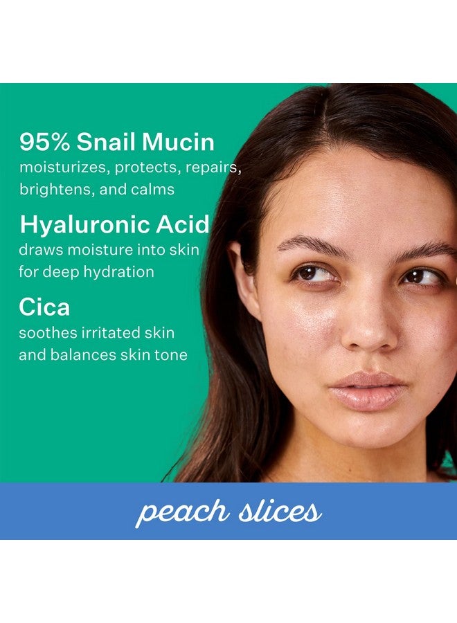 Peach Slices Each Slices ; Snail Rescue Blemish Busting Toner ; 95% Snail Mucin ; Pore Cleaner ; Hydrates & Balances ; Korean Skin Care ; Cica ; Hyaluronic Acid ; Noncomedogenic ; Crueltyfree ; 4.05 Oz - Image 4