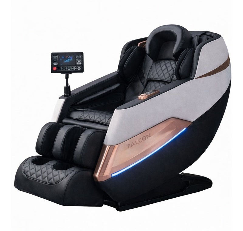 FALCON 4D Massage Chair | SL Track Zero Gravity Recline | Soothing heat therapy | Advanced Air bag compression Adjustable intensity| Bluetooth Speakers  | Precision massage | Gift for Loved Ones (5 year warranty) - Image 1