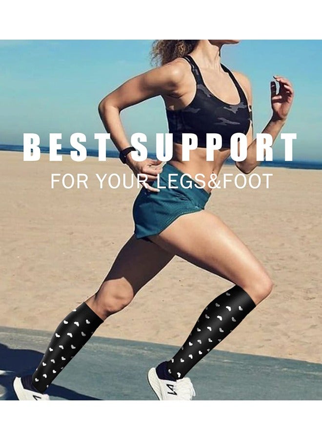 جوارب النحاس للنساء والرجال (6 أزواج) - الدعم الأمثل للممرضات والجري والمشي والتأهيل - Image 4