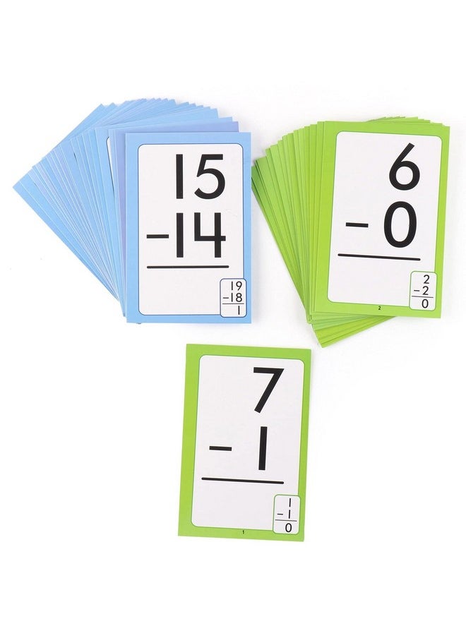 Creative's Creative's Subtraction- Flash Cards | Math Flash Cards | Learning Flash Cards | Double Sided Flash Cards | Learning & Educational | Easy & Fun Way of Learning | Ages 5 & up  - Image 3