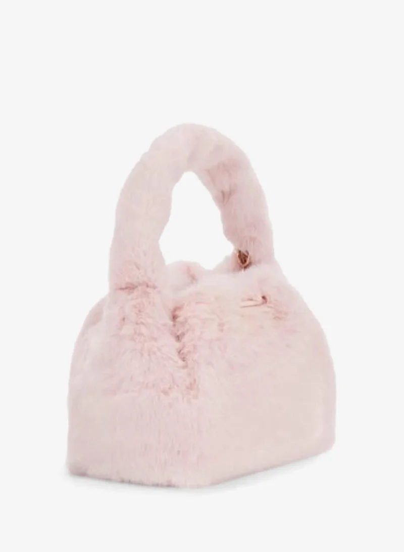 GUESS Kids Faux Fur Handbag Girls