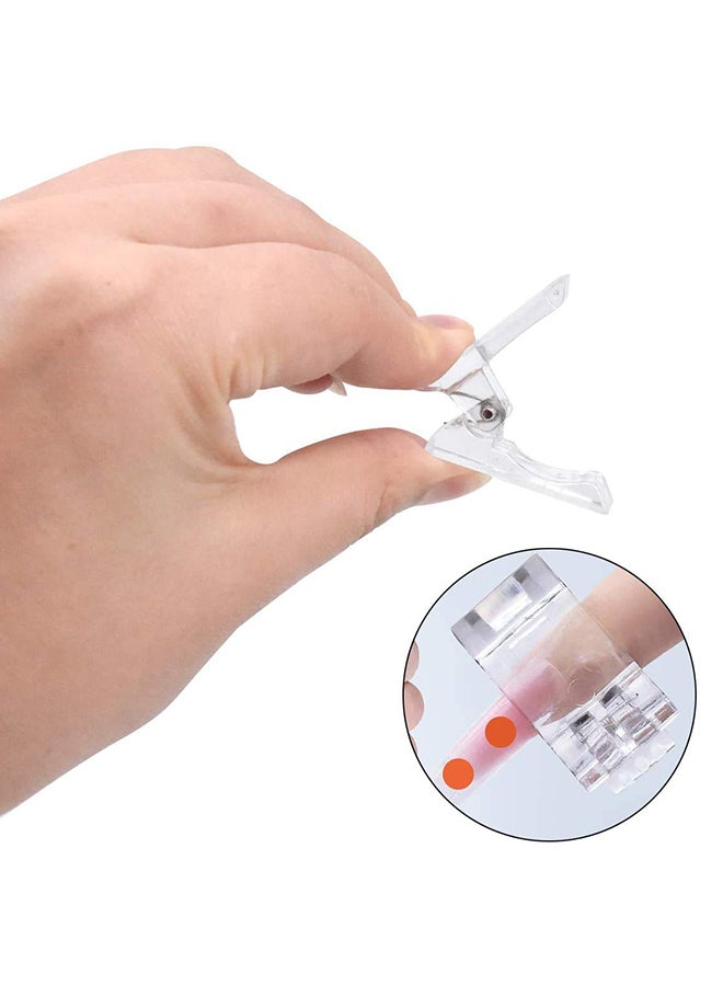 brunson Nail Clips For Polygel Finger Nail Extension 1pc PGNTH - Image 1