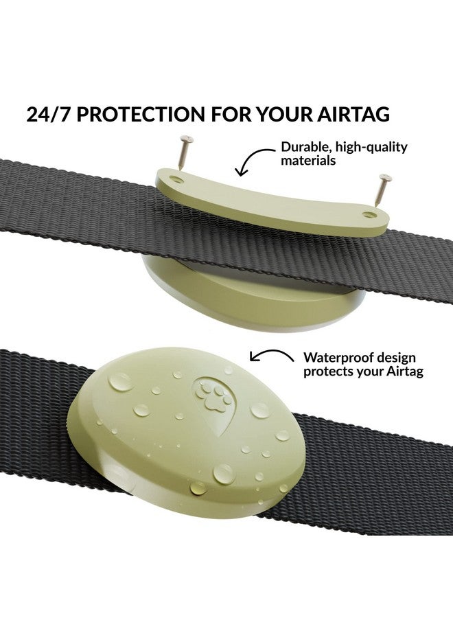 CollarDirect Airtag Holder for Dog Collar - Waterproof and Durable Protective Case for Airtag Tracker - Dog Airtag Holder Fits All Widths of Dog and Cat, Pet Collars - Alternative to Airtag Dog Collar - Image 2