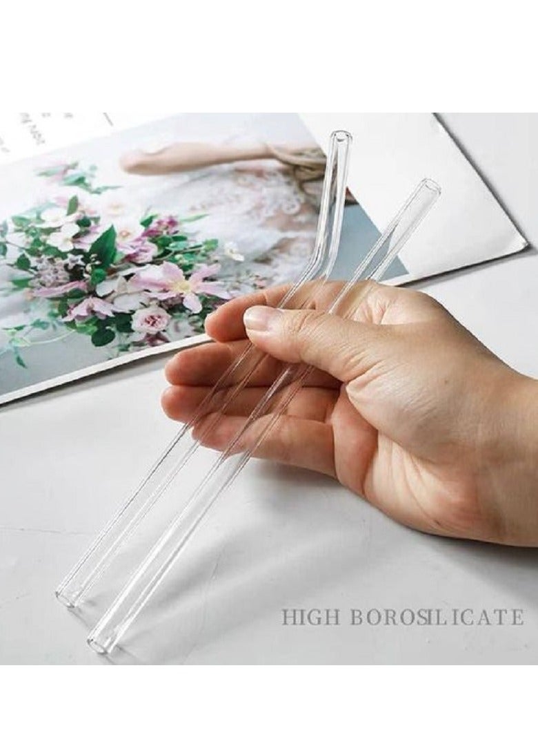 Reusable straws - 4 pieces + a special piece for cleaning the inside - Image 3