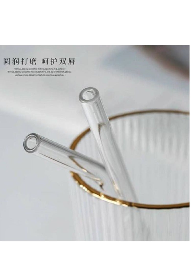 Reusable straws - 4 pieces + a special piece for cleaning the inside - Image 4