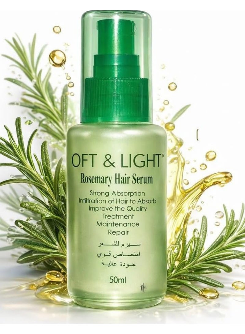 ستاركي سيروم ناعم وخفيف للشعر بزيت إكليل الجبل 50 مل - Image 3