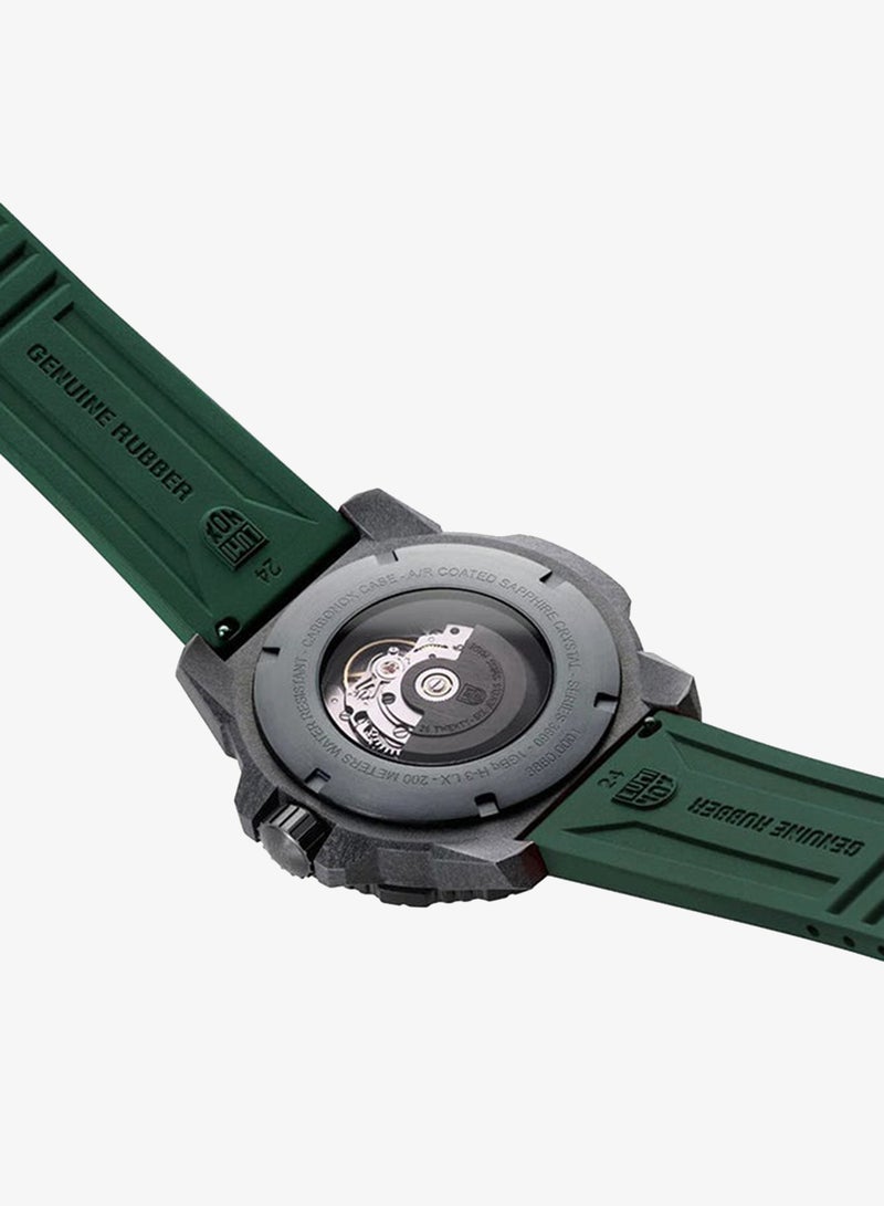 Luminox Men's Analog Round Shape Rubber Wrist Watch XS.3877 - 45 Mm - Image 4